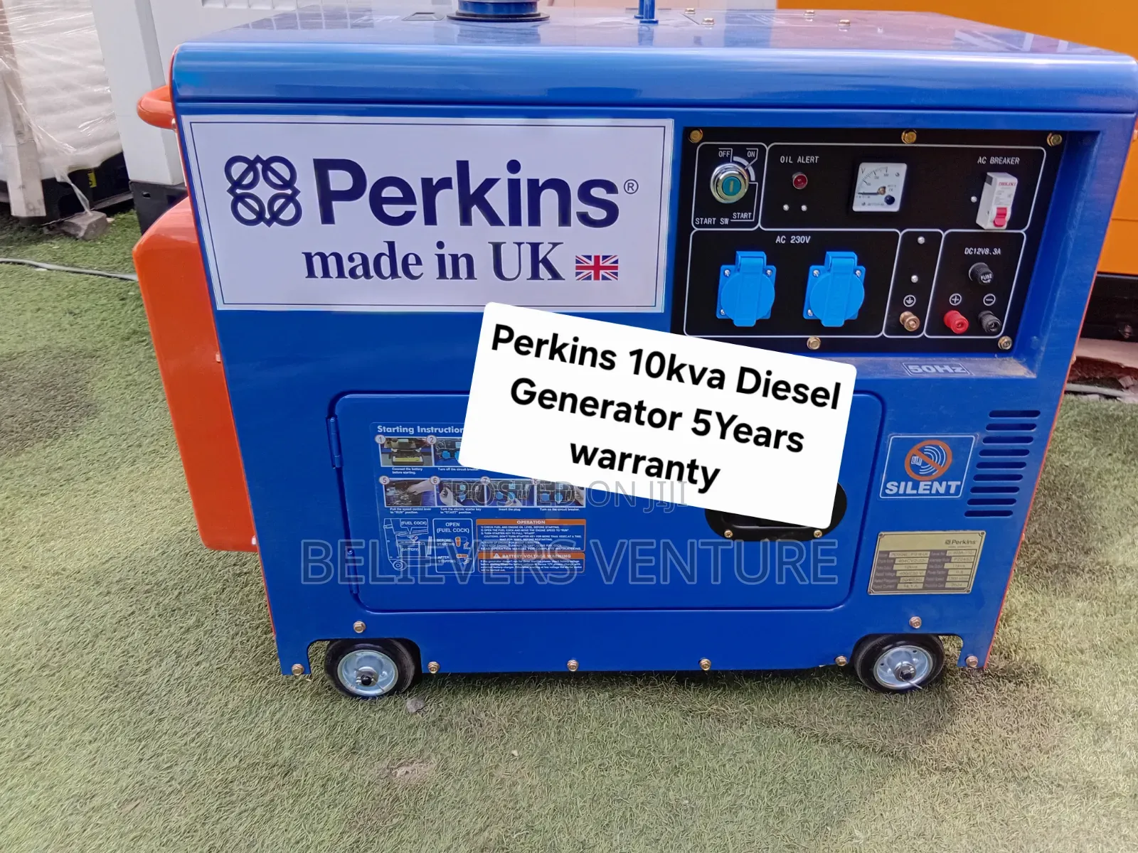 Diesel Generator 10kVA Perkins – Your Reliable Power Choice.