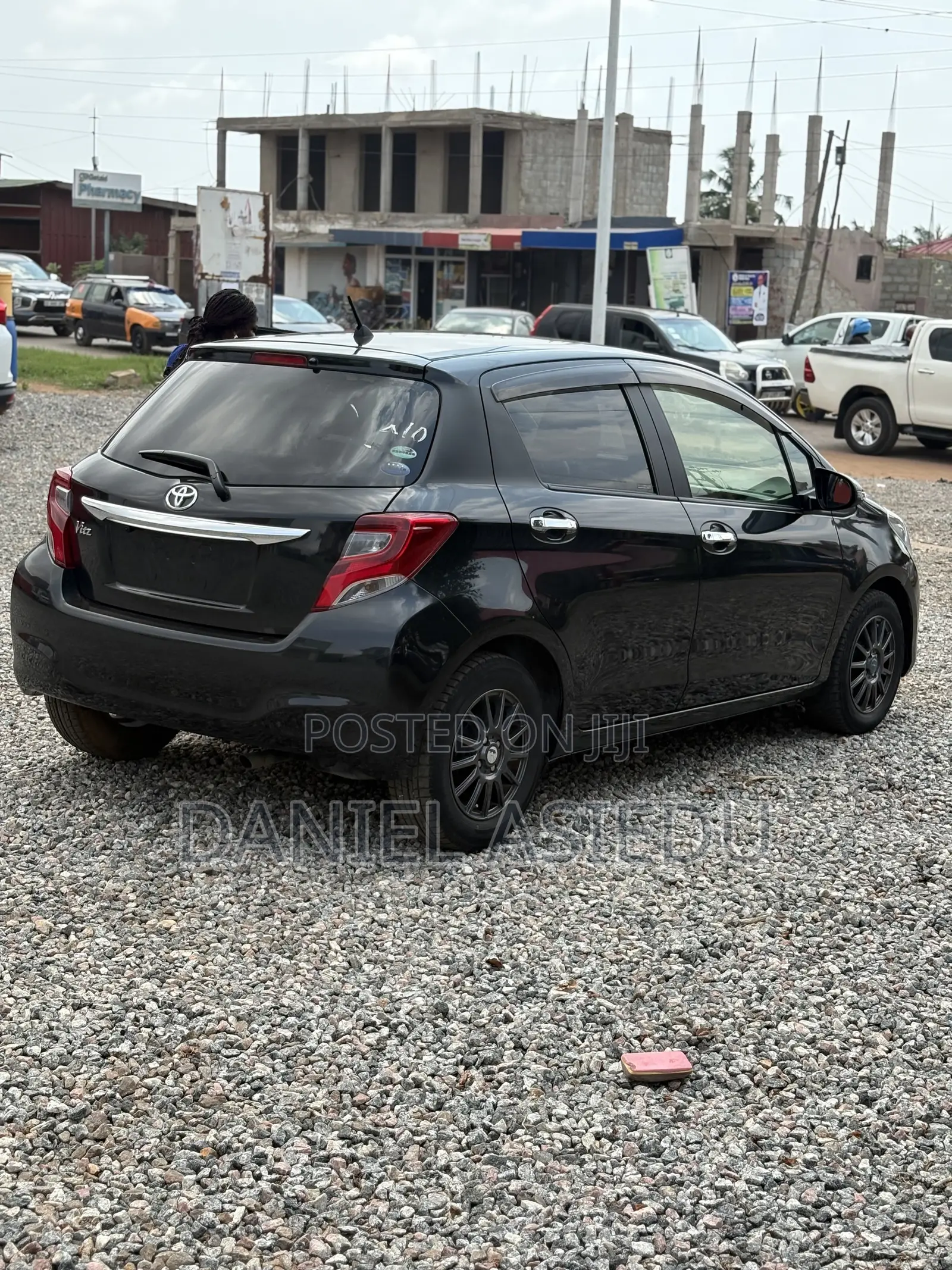 Toyota Vitz 1.3 AWD 3dr 2015 Matt Black
