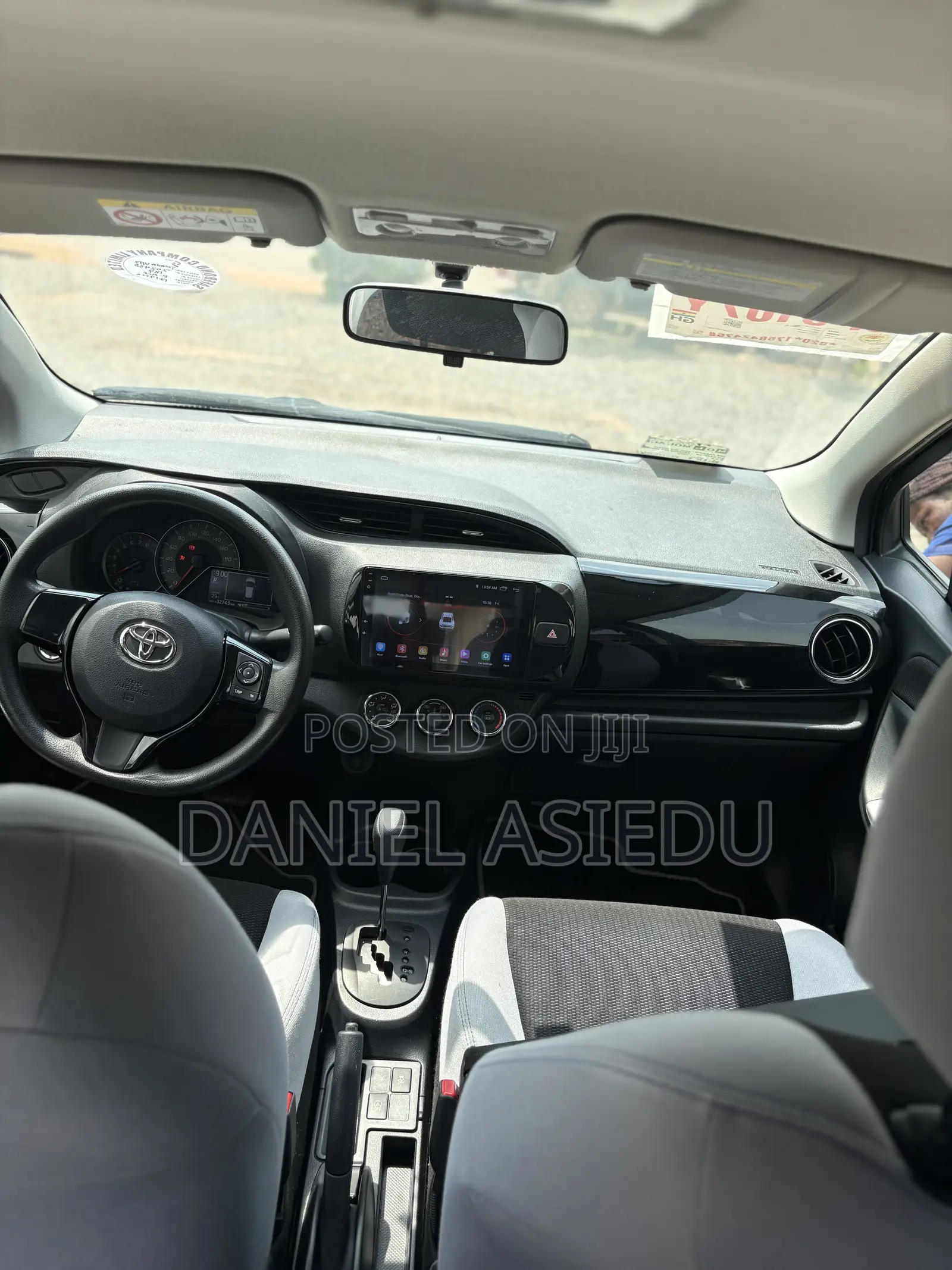 Toyota Vitz 1.3 AWD 3dr 2015 Matt Black