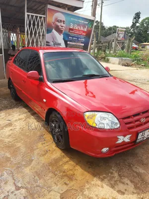 Hyundai Accent 2005 Red