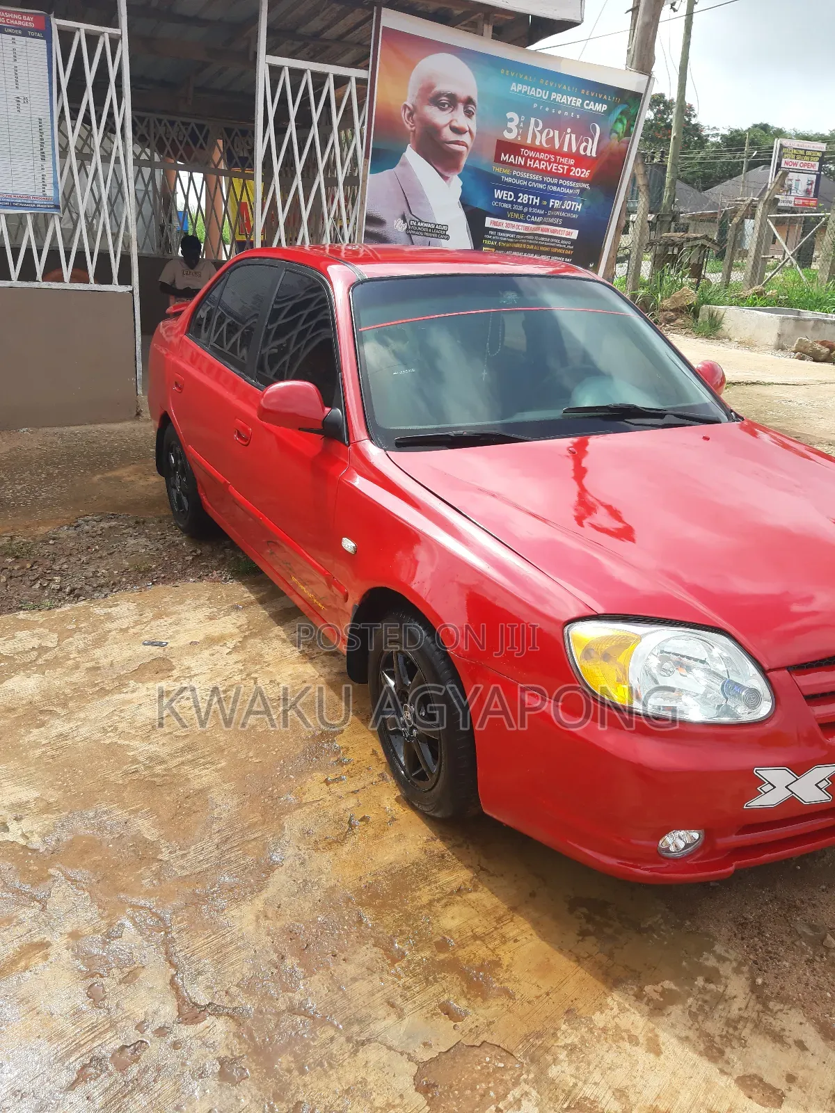 Hyundai Accent 2005 Red