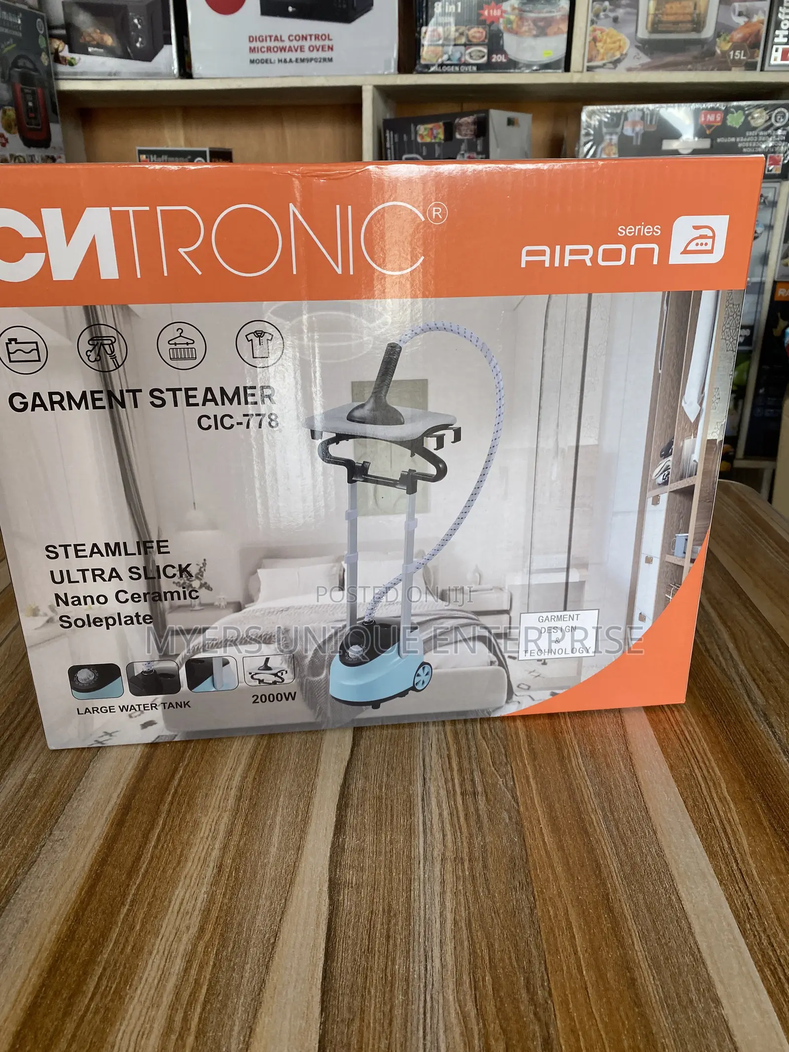 Classy 2000w Upright Clothes Steamer-Limited Stock