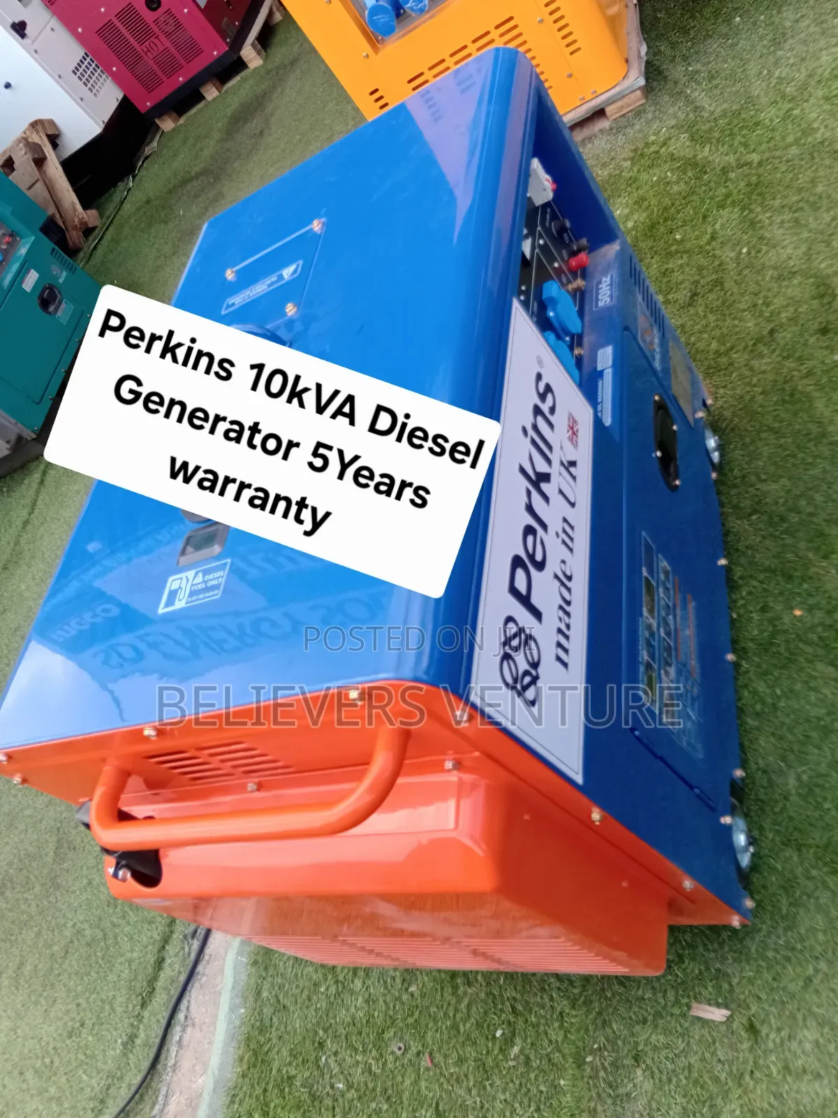 Perkins 10kVA Diesel Generator – Quality Power Supply.