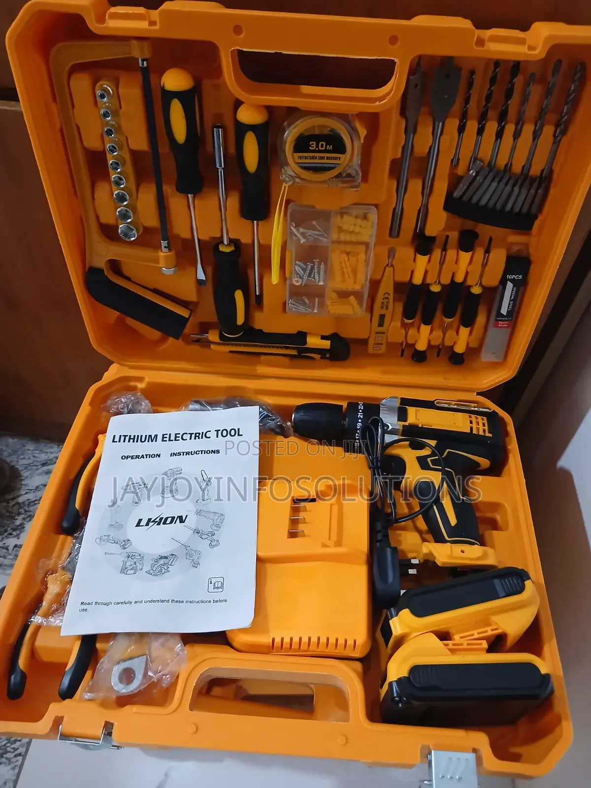 Cordless Handrill Tool Set