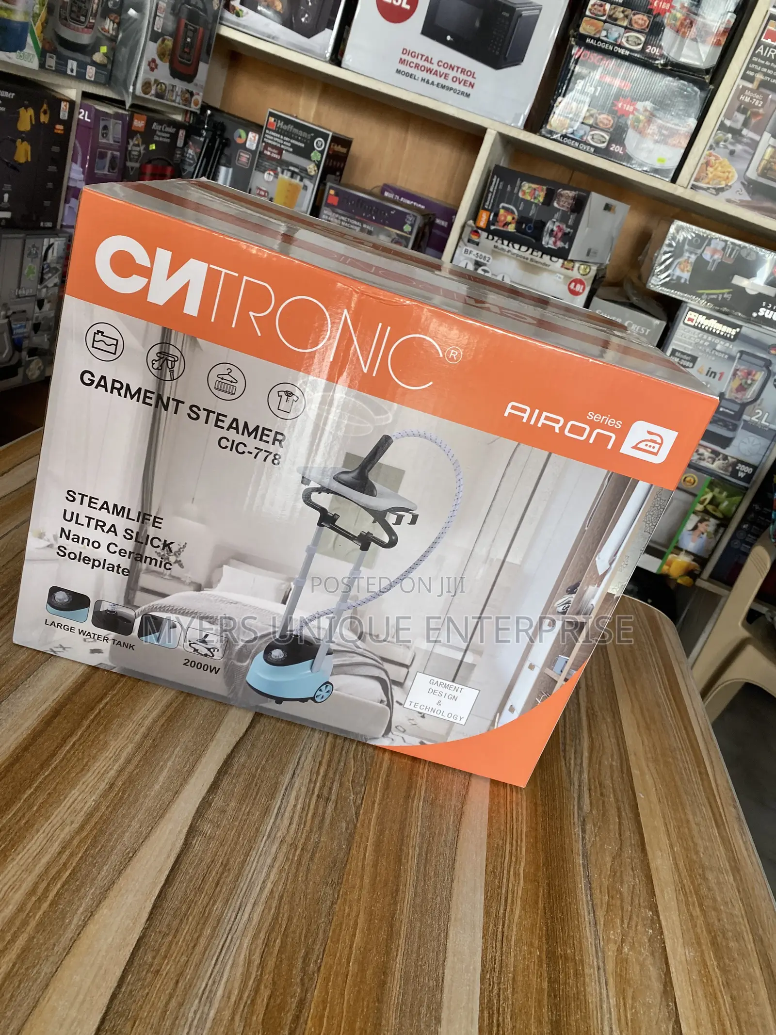 Garment Steamer With Stand for Easy and Stress Free Ironing