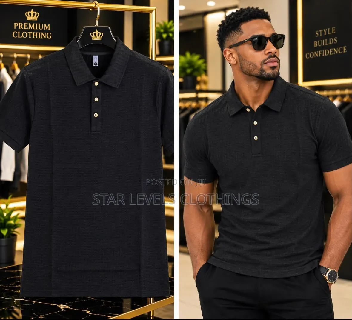 Quality Black Club T Shirts in Stock for Men