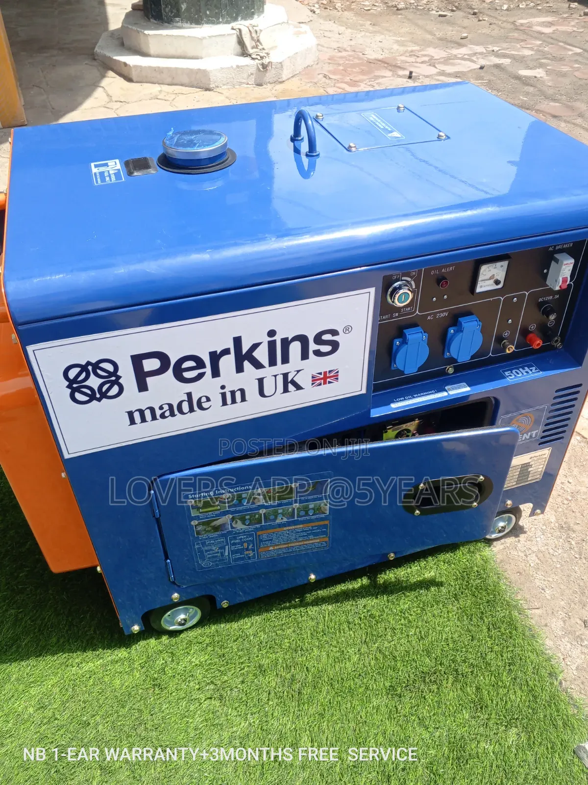 Neatly Used 10kva Perkins Generator