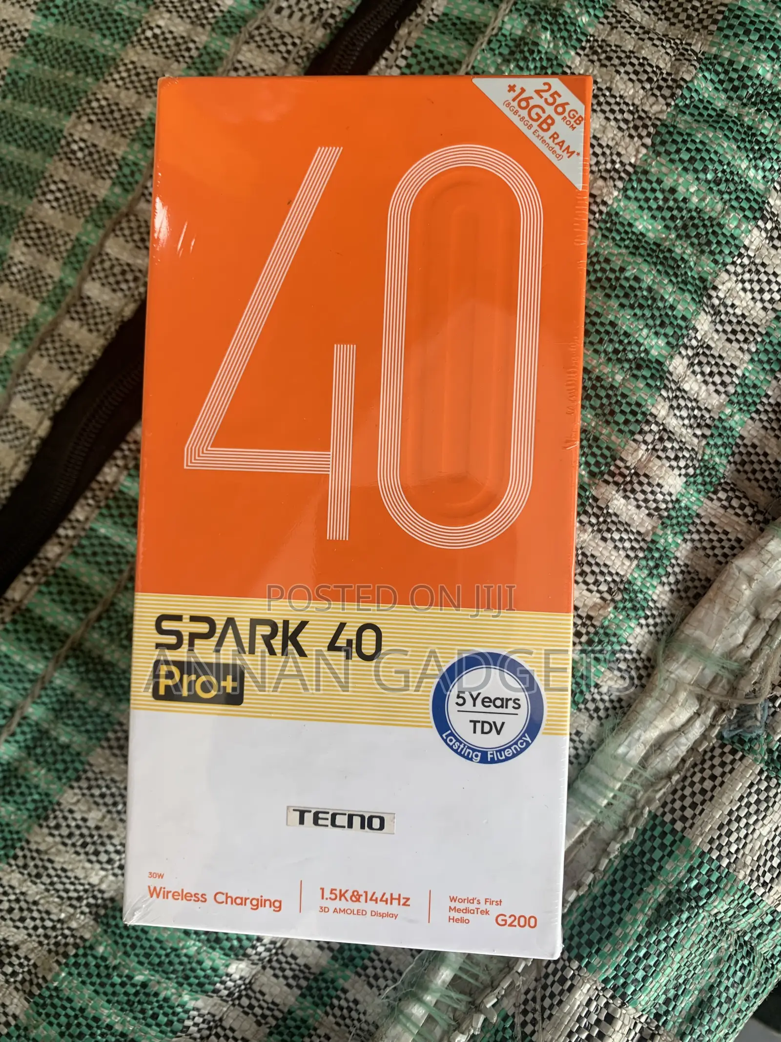 New Tecno Spark 40 Pro+ 256 GB Gray