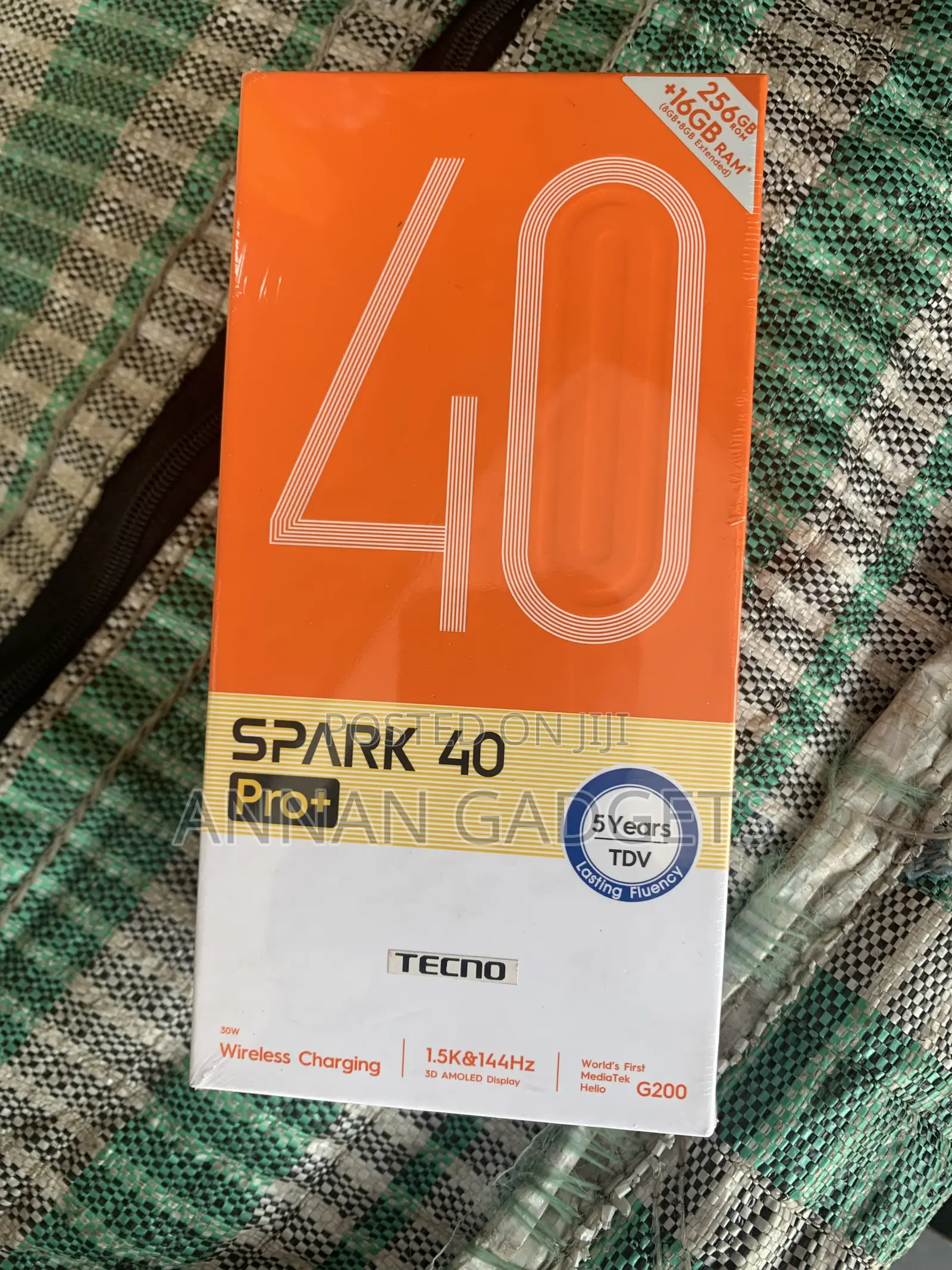 New Tecno Spark 40 Pro+ 256 GB Gray