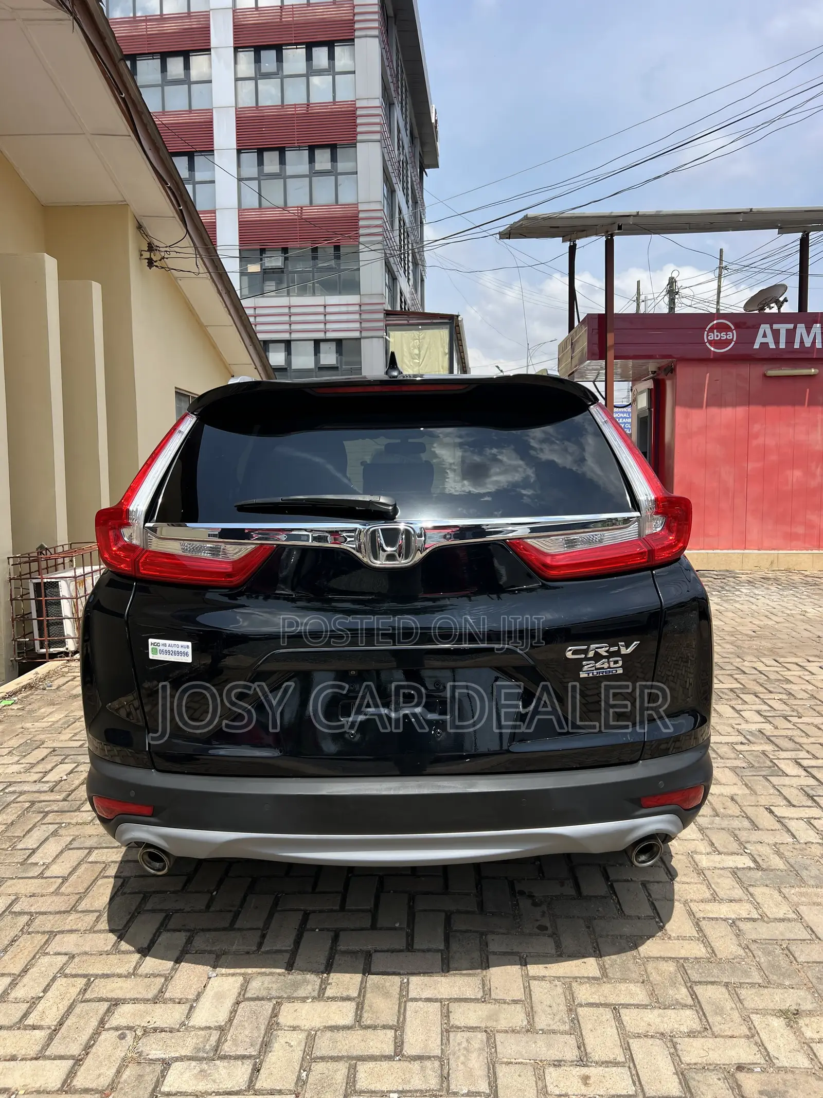 Honda CR-V Touring 4dr SUV (1.5L 4cyl CVT) 2017 Black