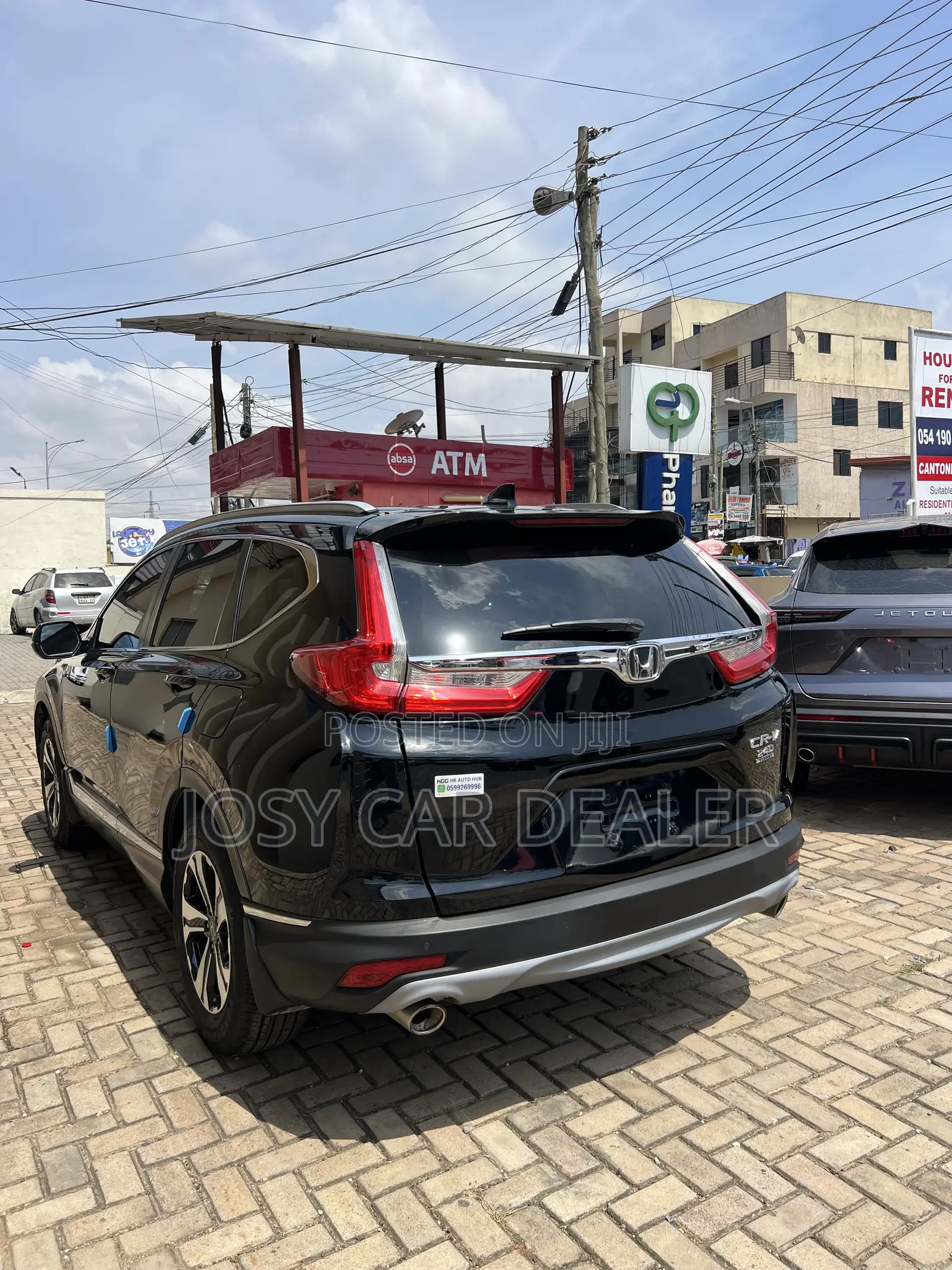 Honda CR-V Touring 4dr SUV (1.5L 4cyl CVT) 2017 Black