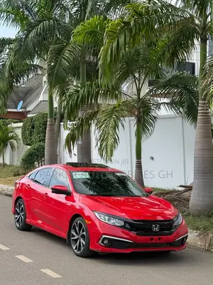 Honda Civic EX Sedan 2018 Red
