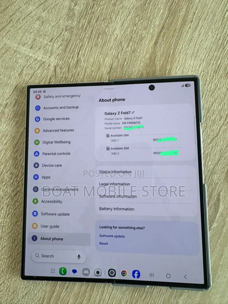 Samsung Galaxy Z Fold7 512 GB Silver