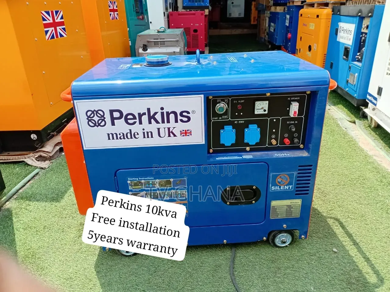 Get Reliable Power With the Powerful Perkins 10KVA Generator10kva