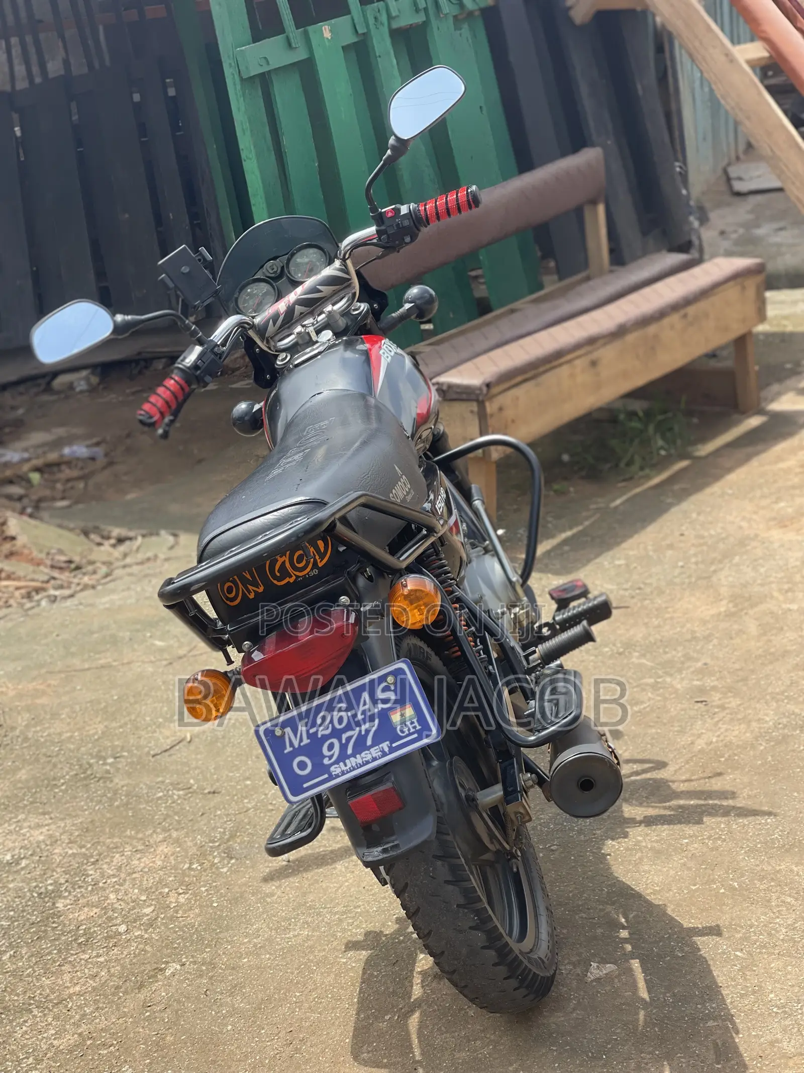 Bajaj Boxer 150 UG 2026 Black
