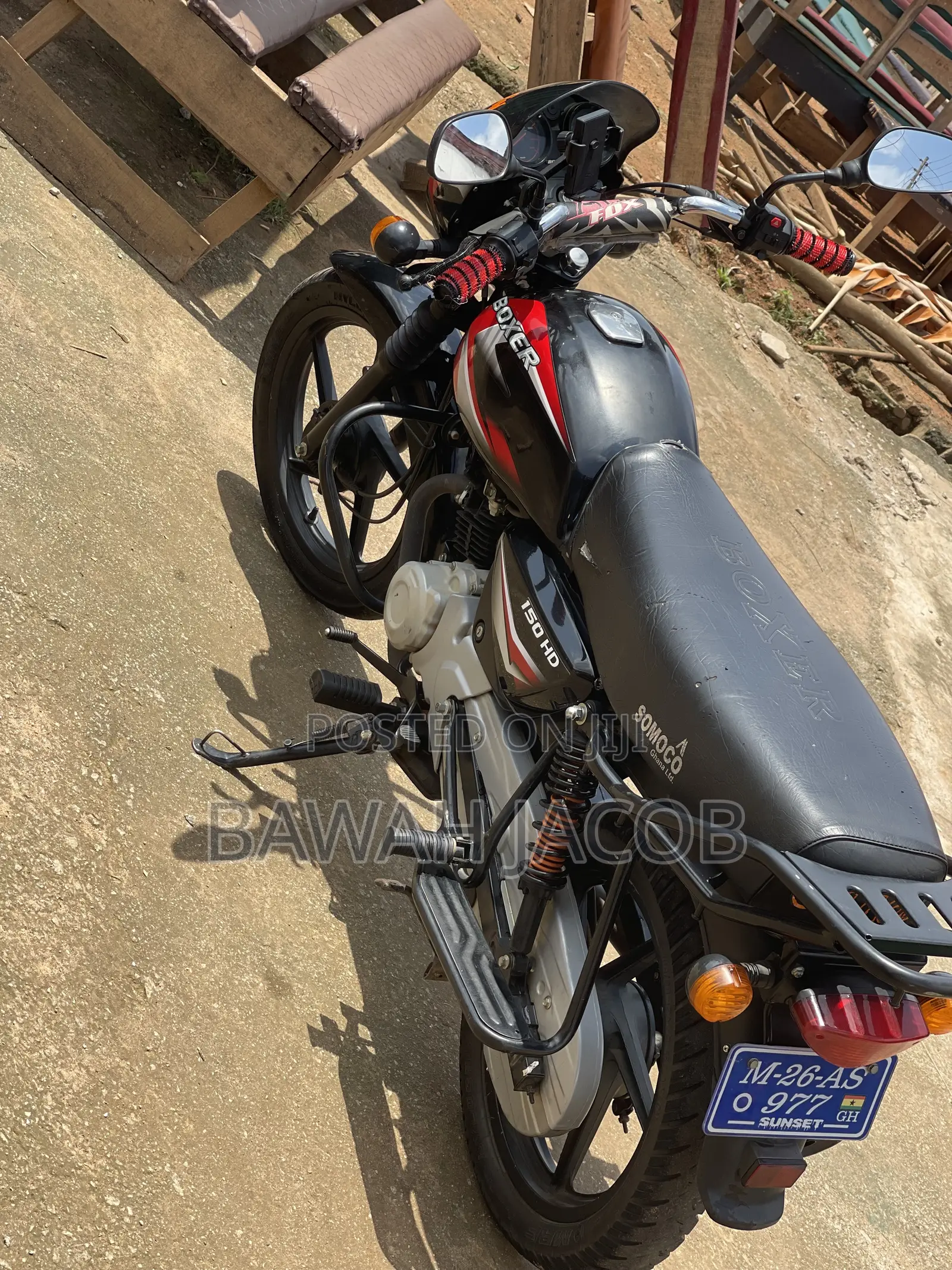 Bajaj Boxer 150 UG 2026 Black