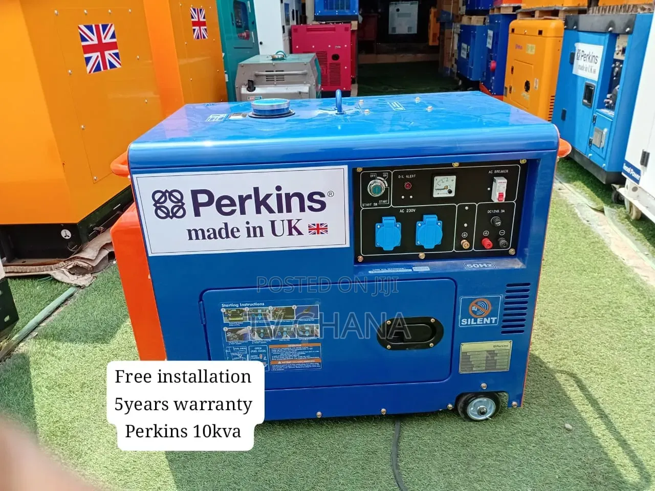 Get Reliable Power With the Powerful Perkins 10KVA Generator10kva