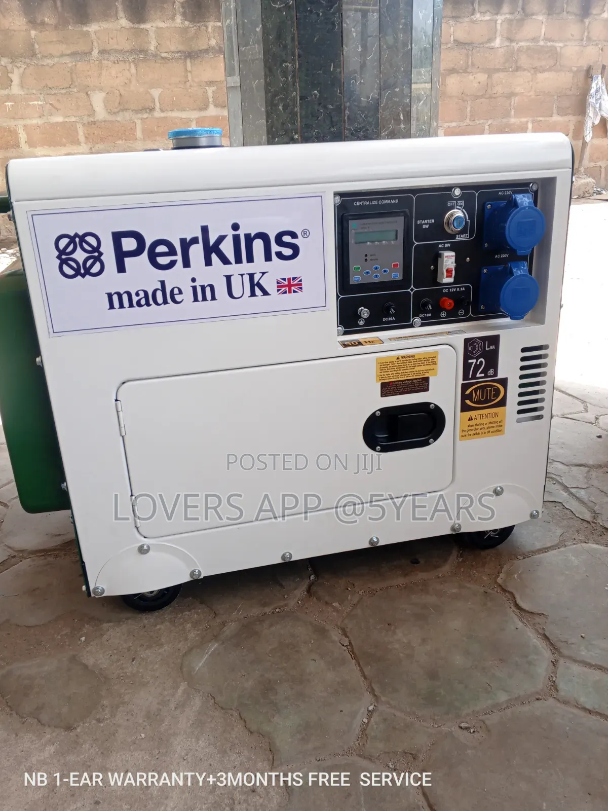 Low Silent Perkins 10kva Generator
