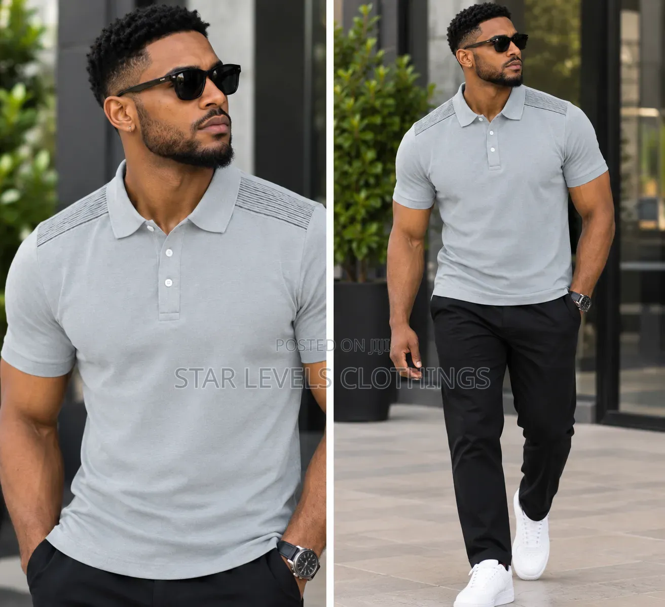 Quality Club T Shirts for Men With Buttons