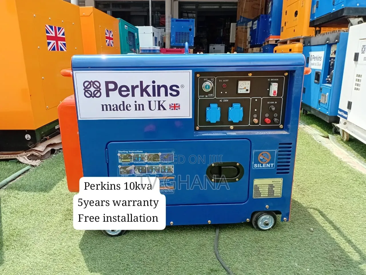 Perkins 10KVA Genset – Quality, Strength and Reliable10kva