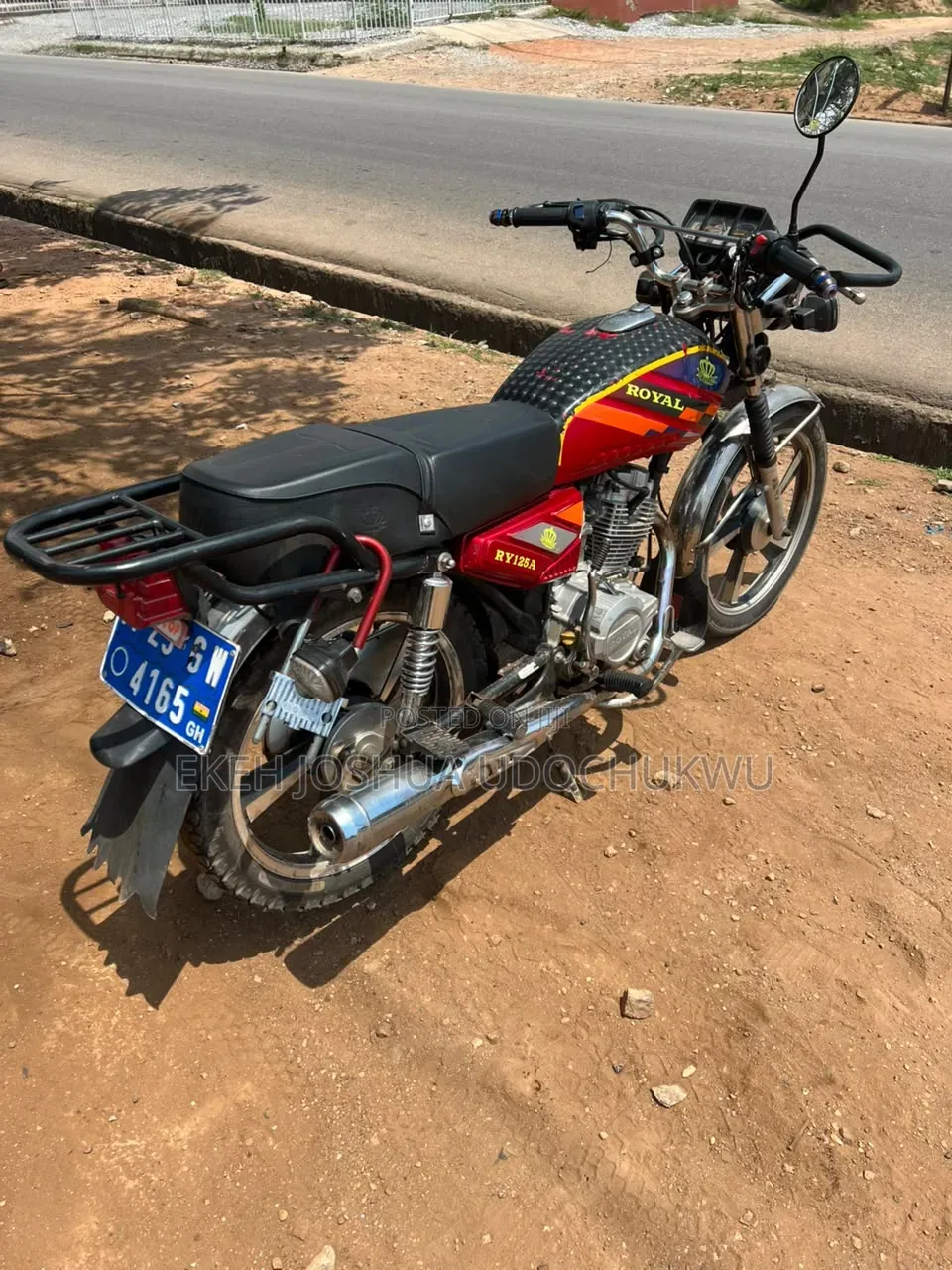 Royal RY125 2023 Red