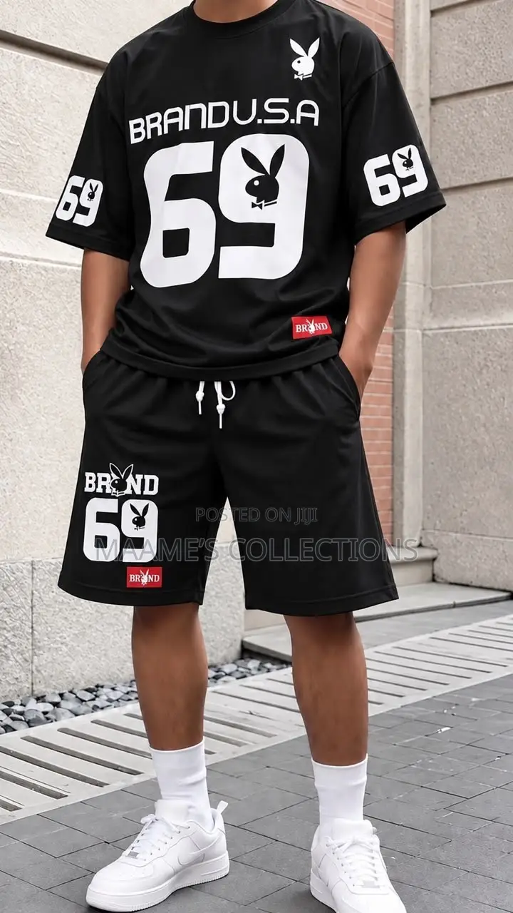 Men’s Premium Two-Piece Top and Down Shorts Set