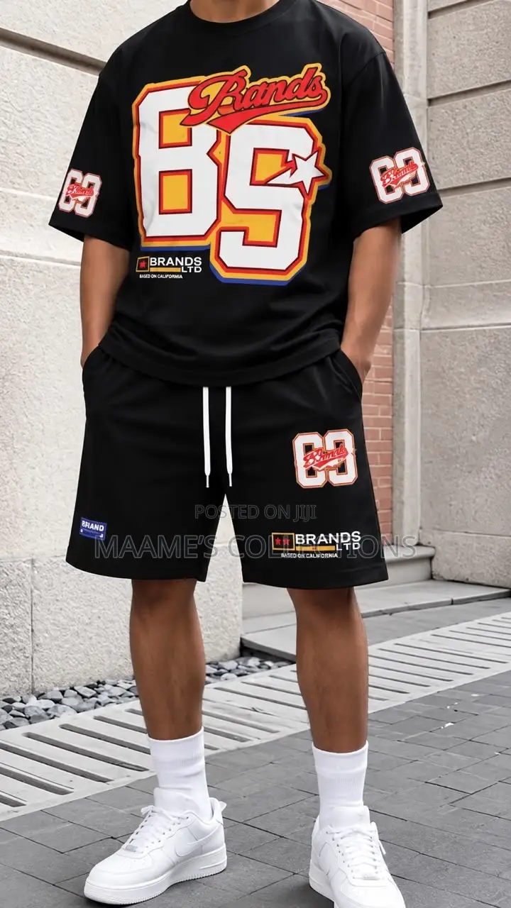 Men’s Premium Two-Piece Top and Down Shorts Set