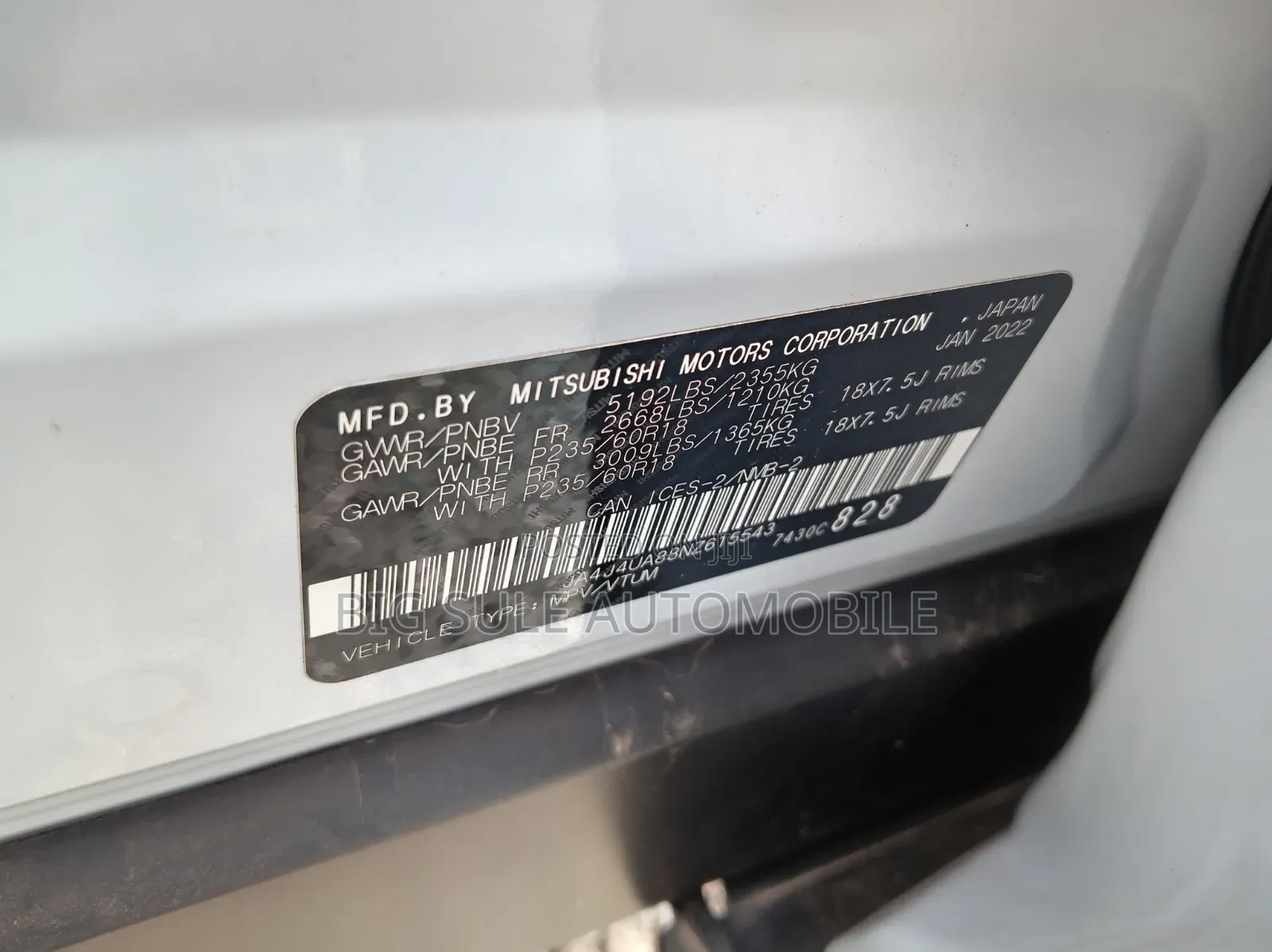 Mitsubishi Outlander 2.4 PHEV AWD 2022 White