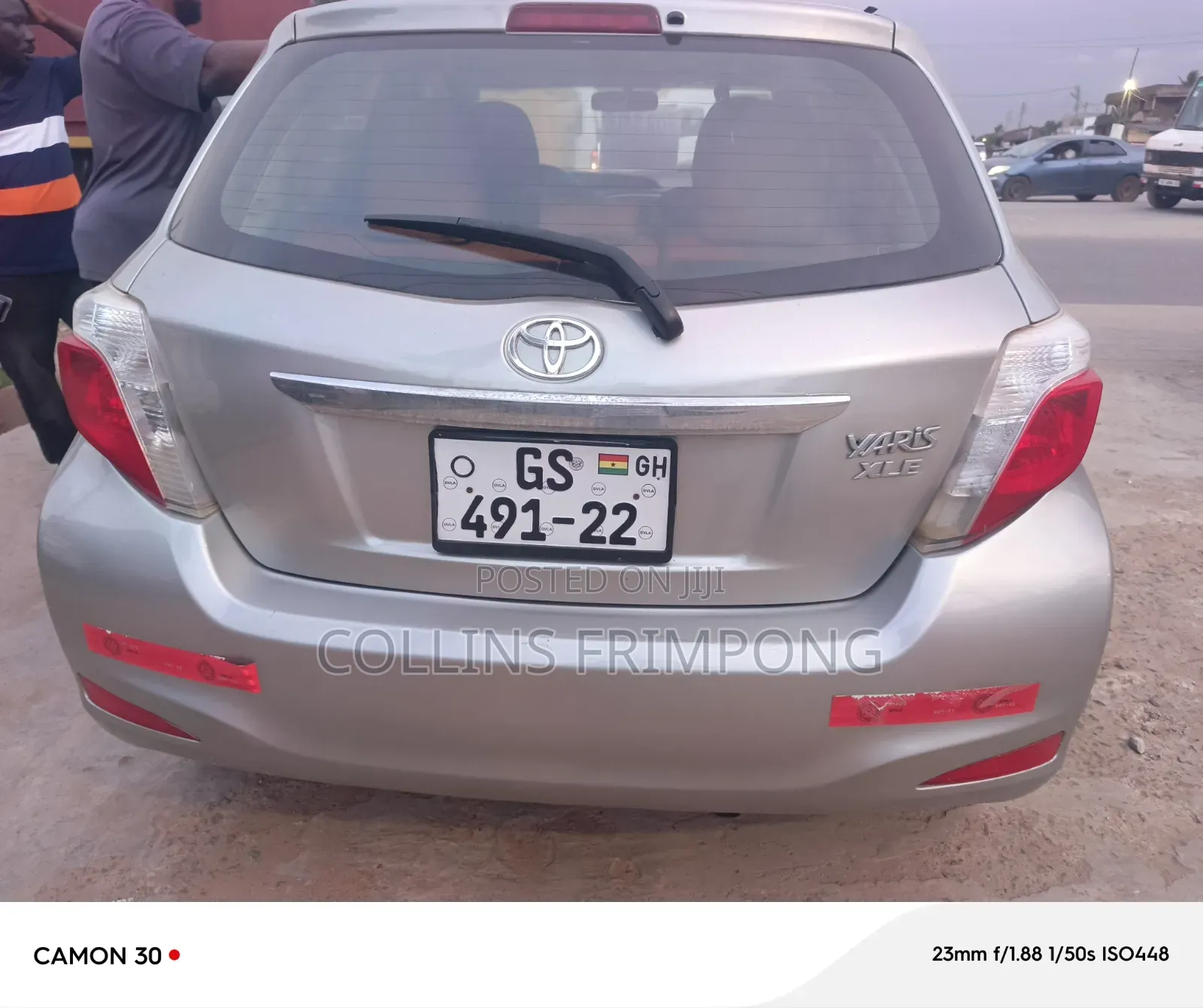 Toyota Yaris L Hatchback 5dr 2012 Gray