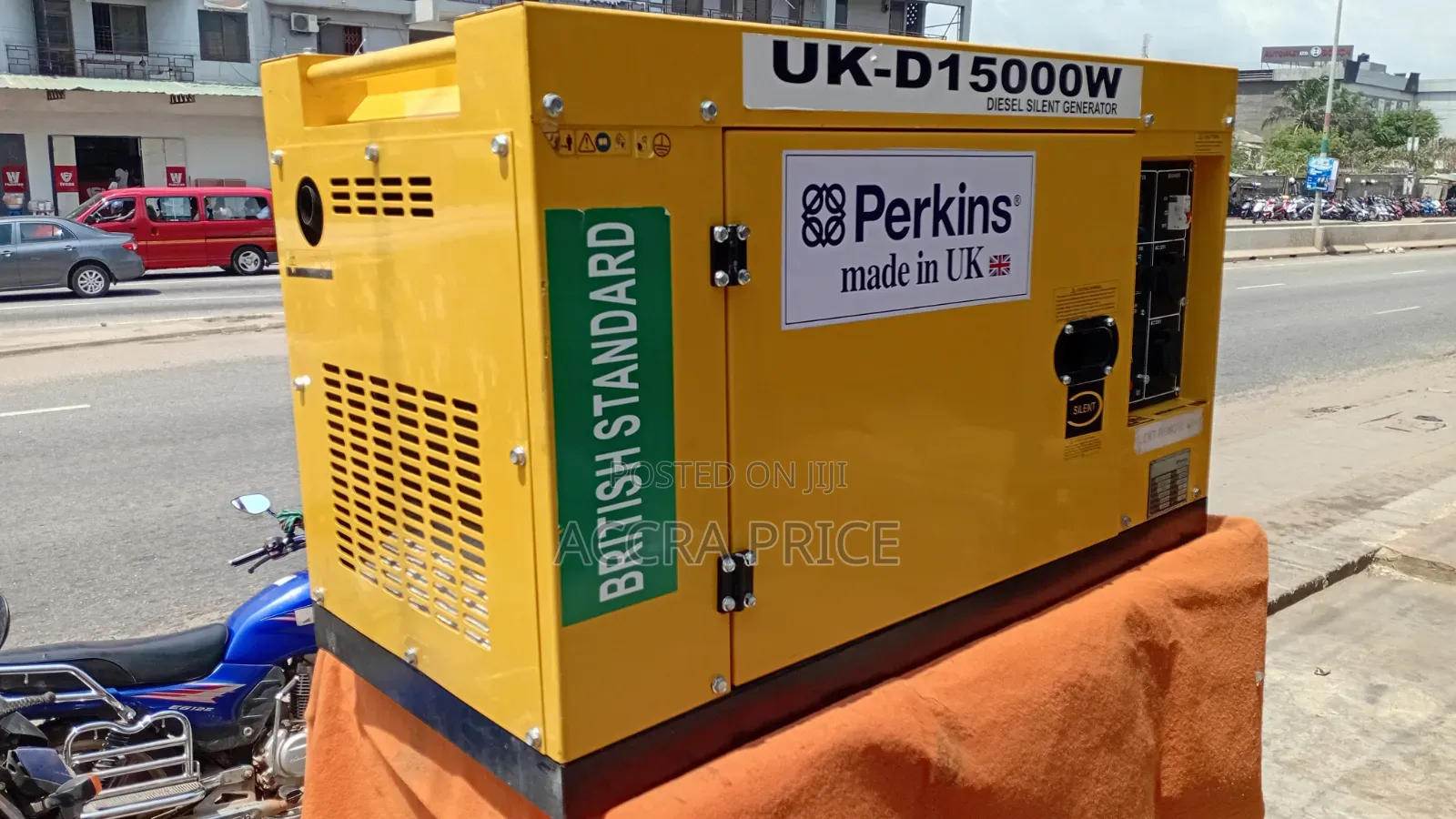 Standard Worth Diesel Generator, 15kva Perkins Macho Genset