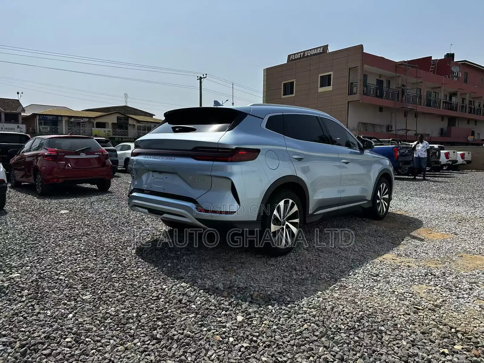 New BYD Song Plus DM-i 2024 Blue