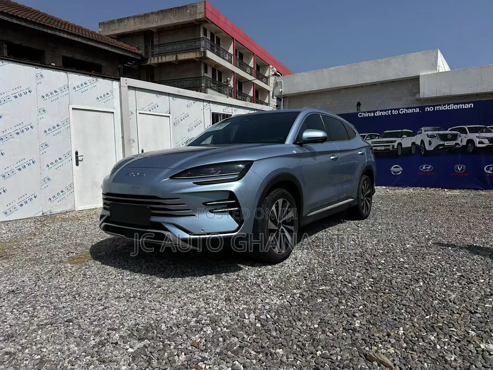 New BYD Song Plus DM-i 2024 Blue