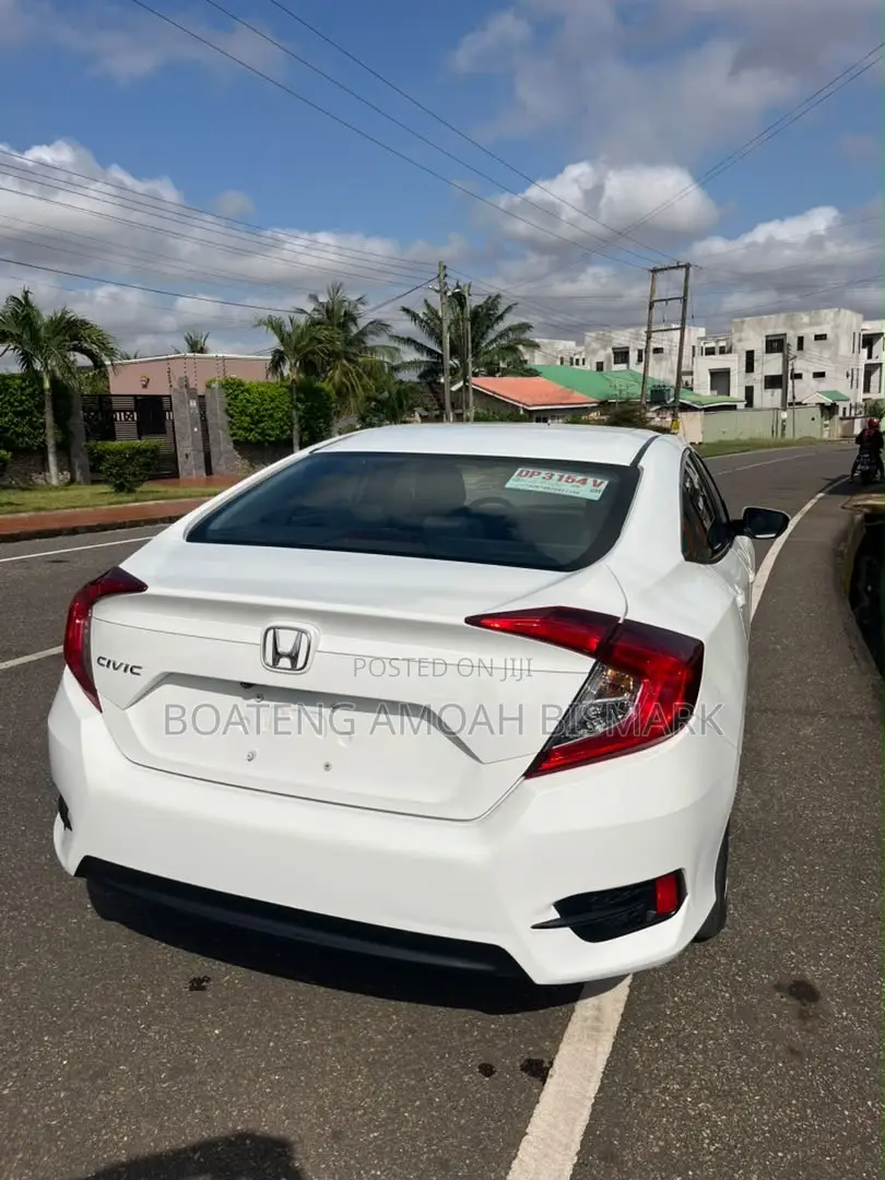 Honda Civic LX Sedan 2018 White
