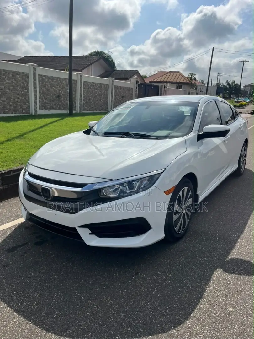 Honda Civic LX Sedan 2018 White