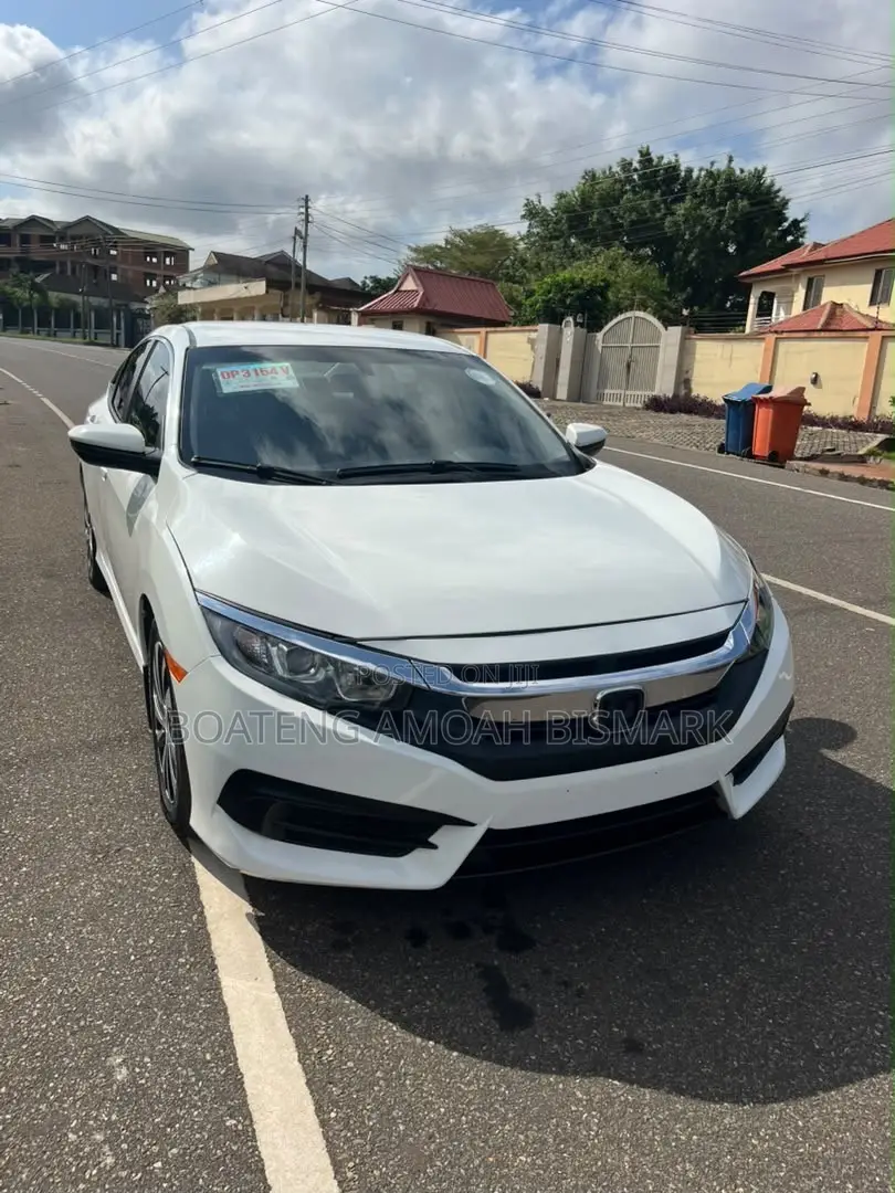 Honda Civic LX Sedan 2018 White