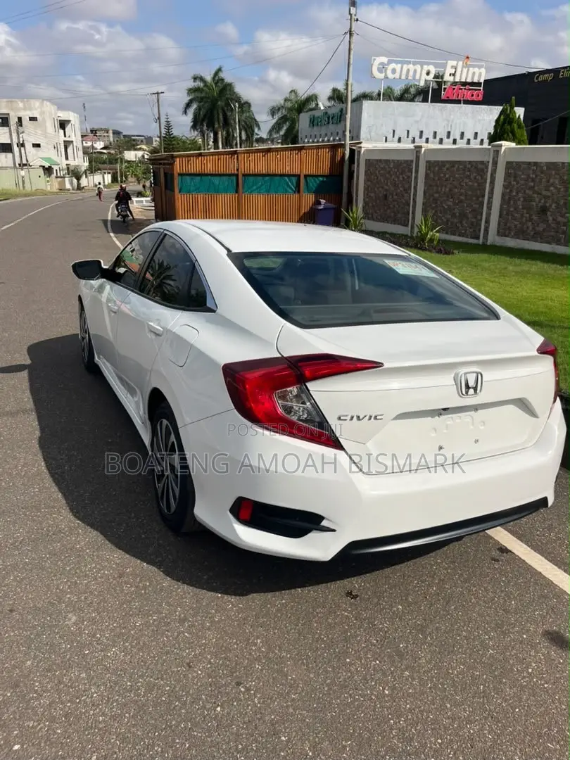 Honda Civic LX Sedan 2018 White