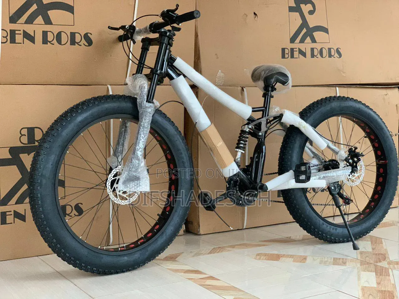 Ben Rors Fat Tyre Bike