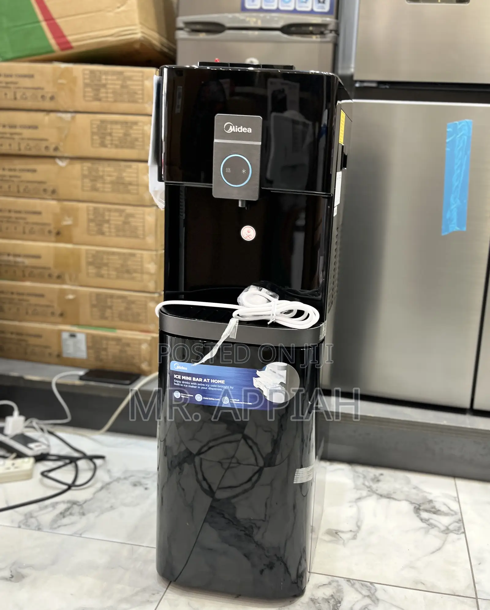Premium Unique Midea 30Liters Water Dispenser(Black)