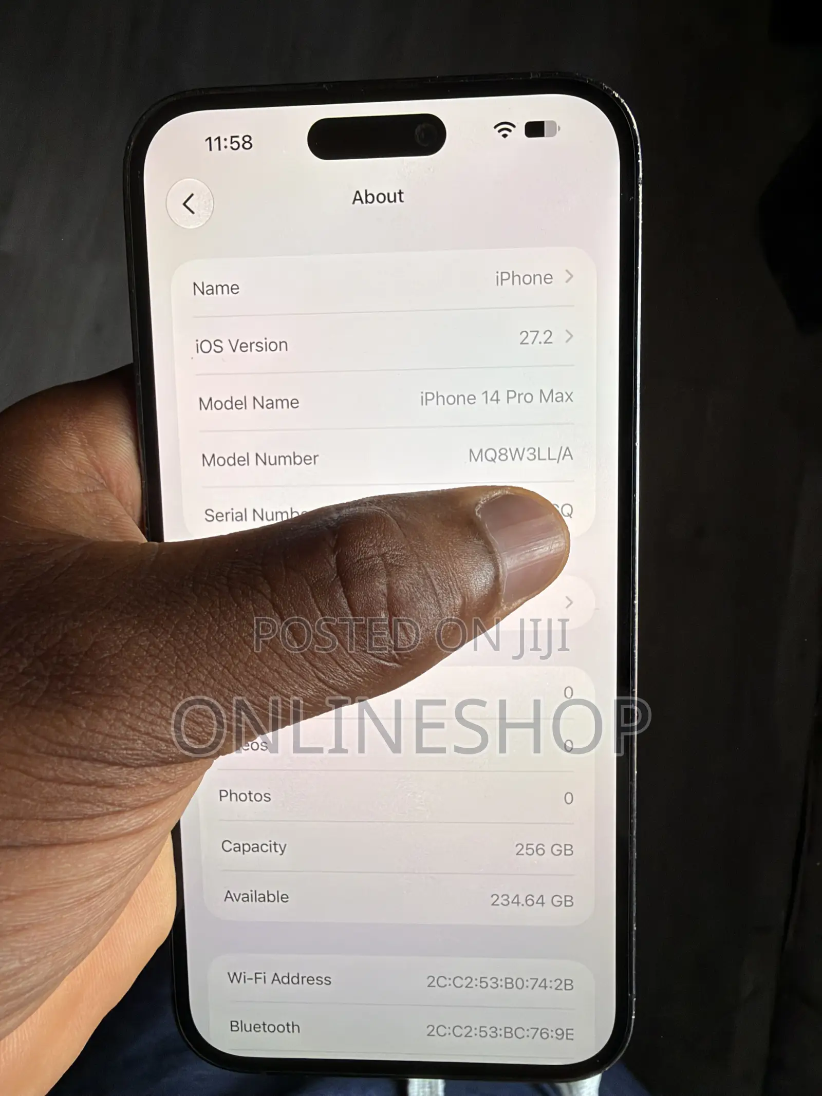 Apple iPhone 14 Pro Max 256 GB Black