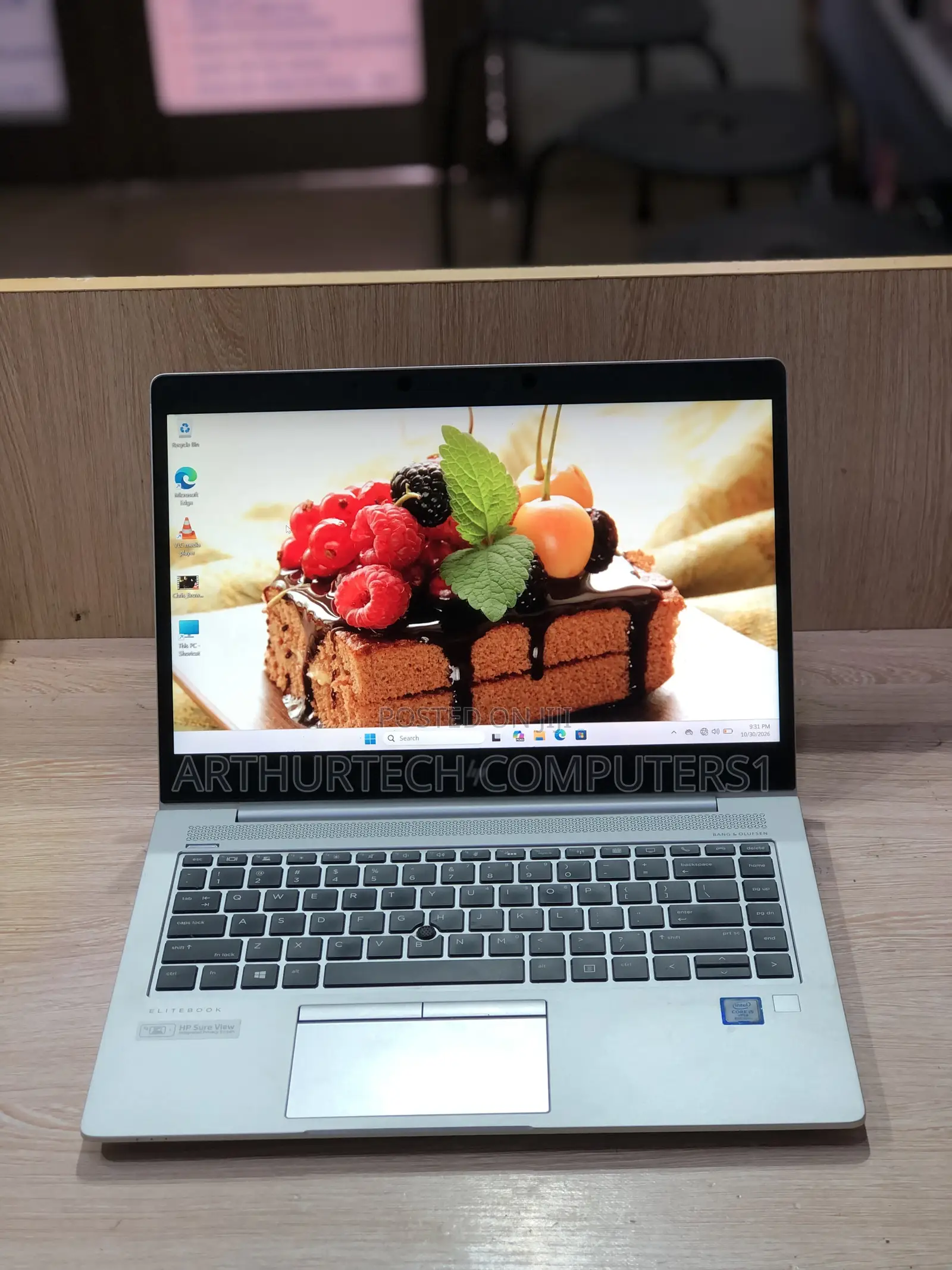 Laptop HP 8GB Intel Core i5 SSD 256GB