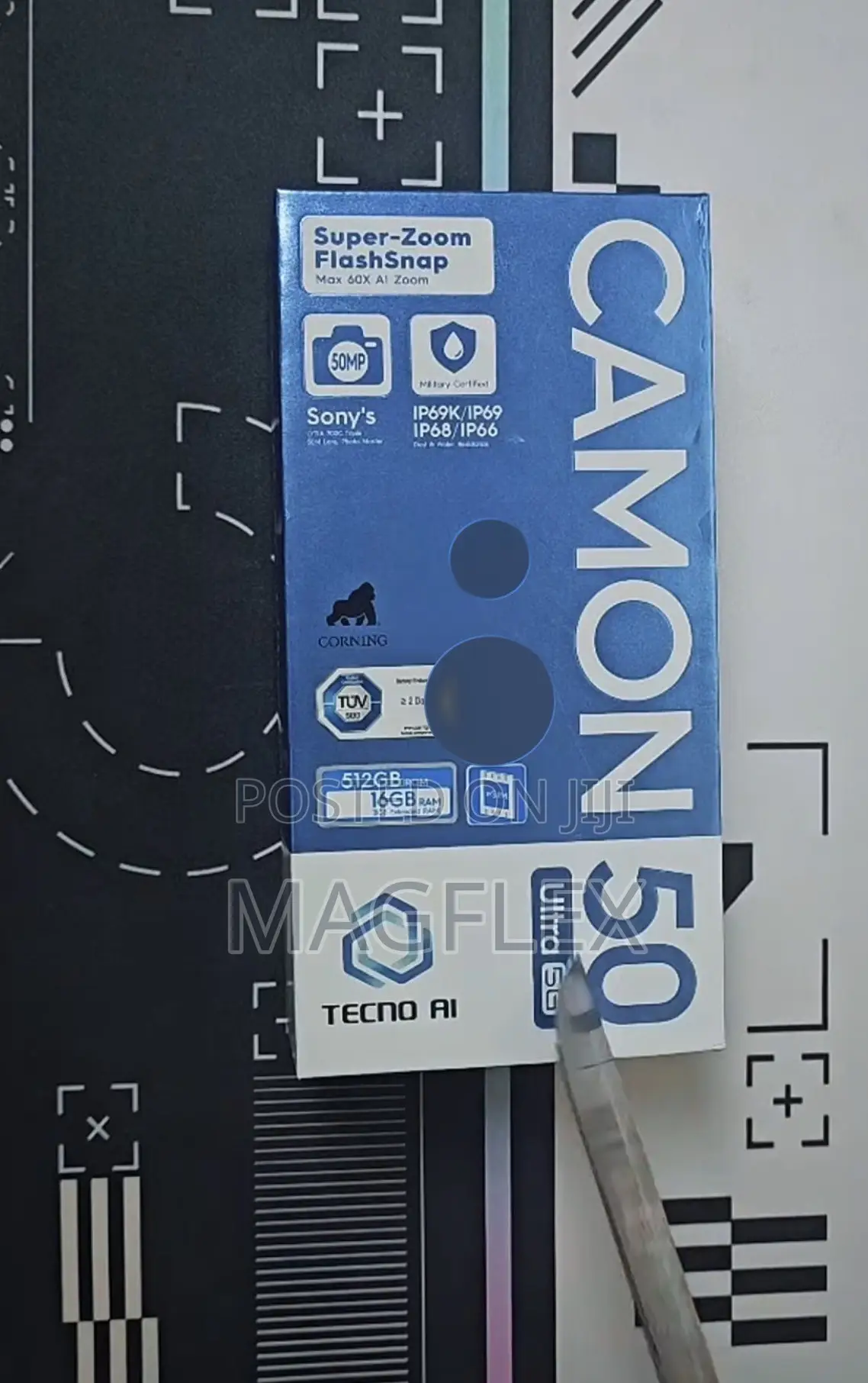New Tecno Camon 50 Ultra 512 GB Blue