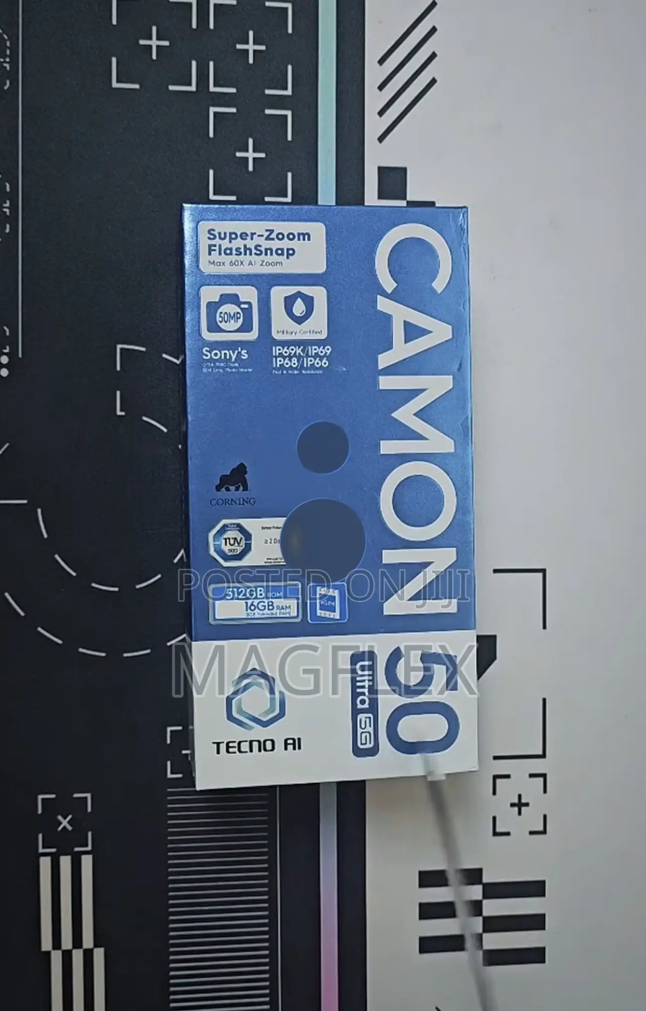 New Tecno Camon 50 Ultra 512 GB Blue