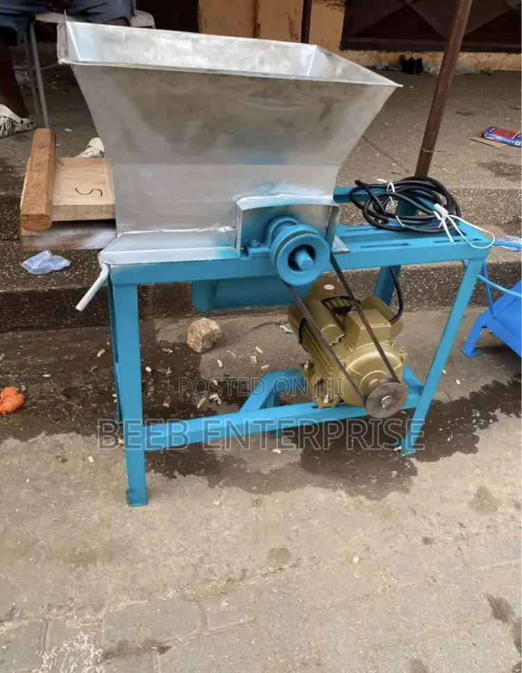 Cassava Crusher With Electric Motor