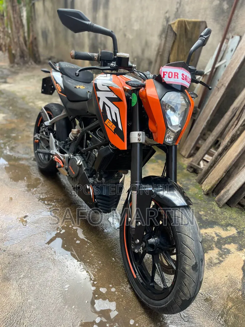 KTM Duke 125 2020 Orange