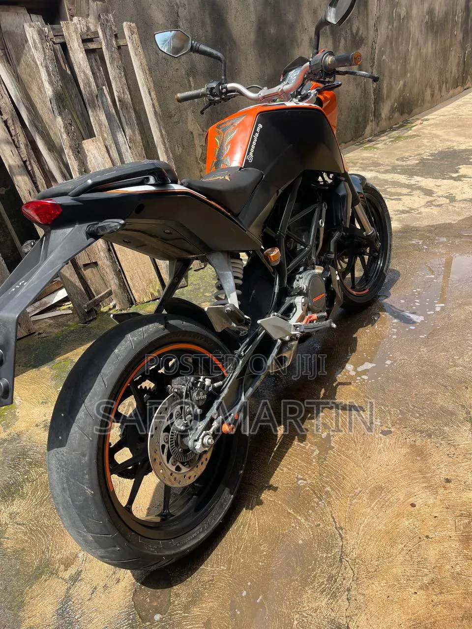 KTM Duke 125 2020 Orange