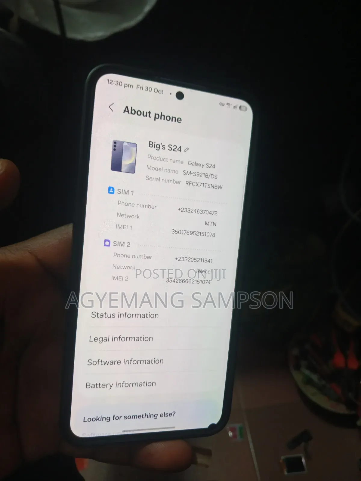 Samsung Galaxy S24 256 GB Purple