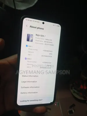 Samsung Galaxy S24 256 GB Purple