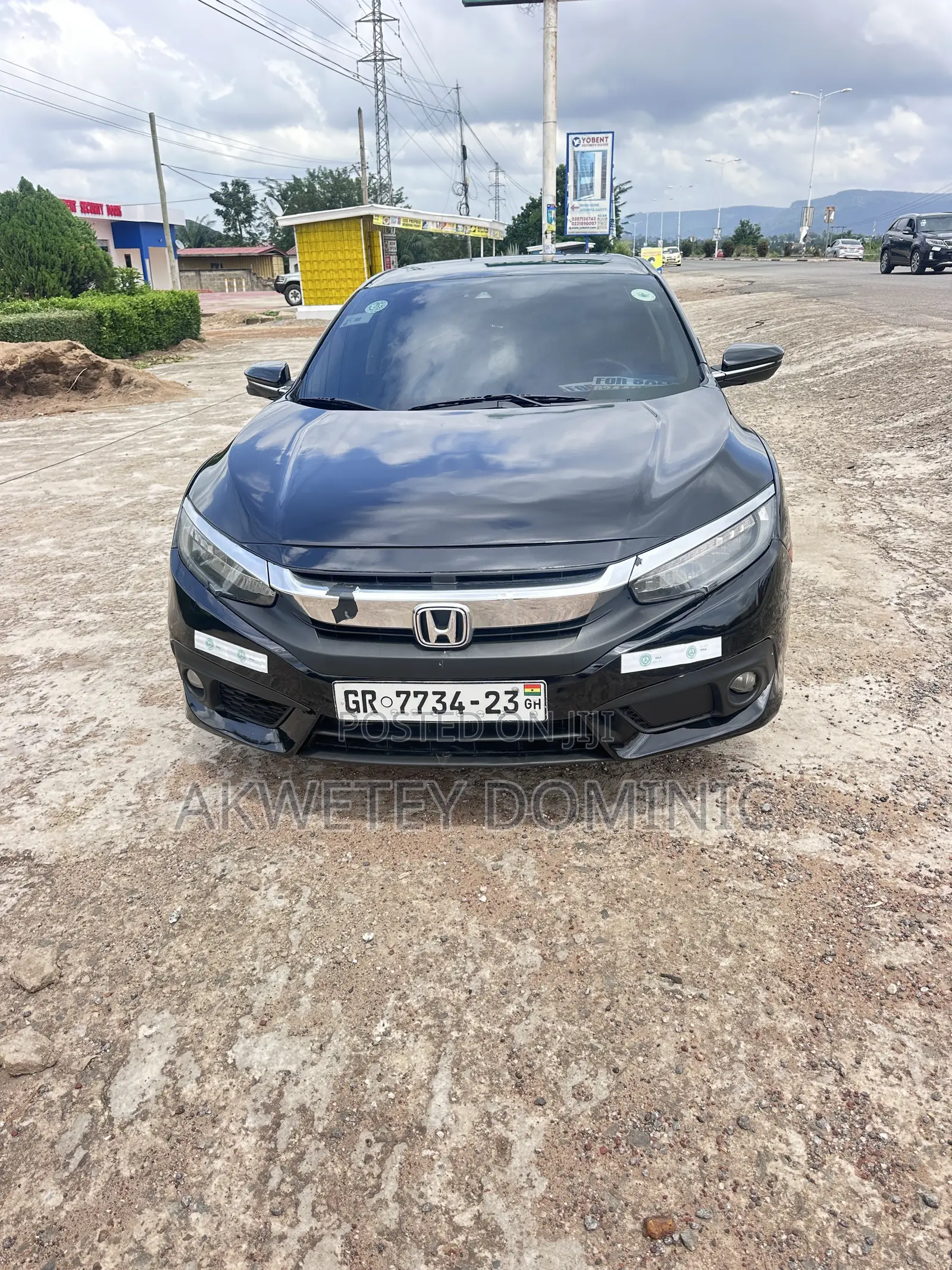 Honda Civic Touring 4dr Sedan (1.5L 4cyl) 2017 Black