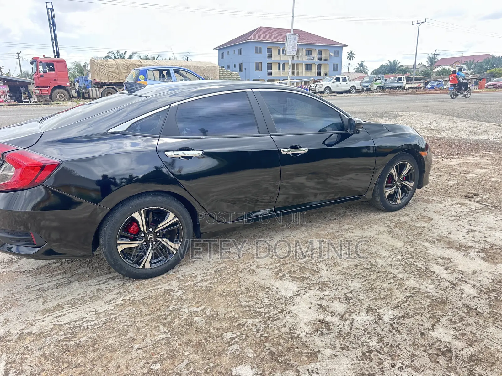 Honda Civic Touring 4dr Sedan (1.5L 4cyl) 2017 Black