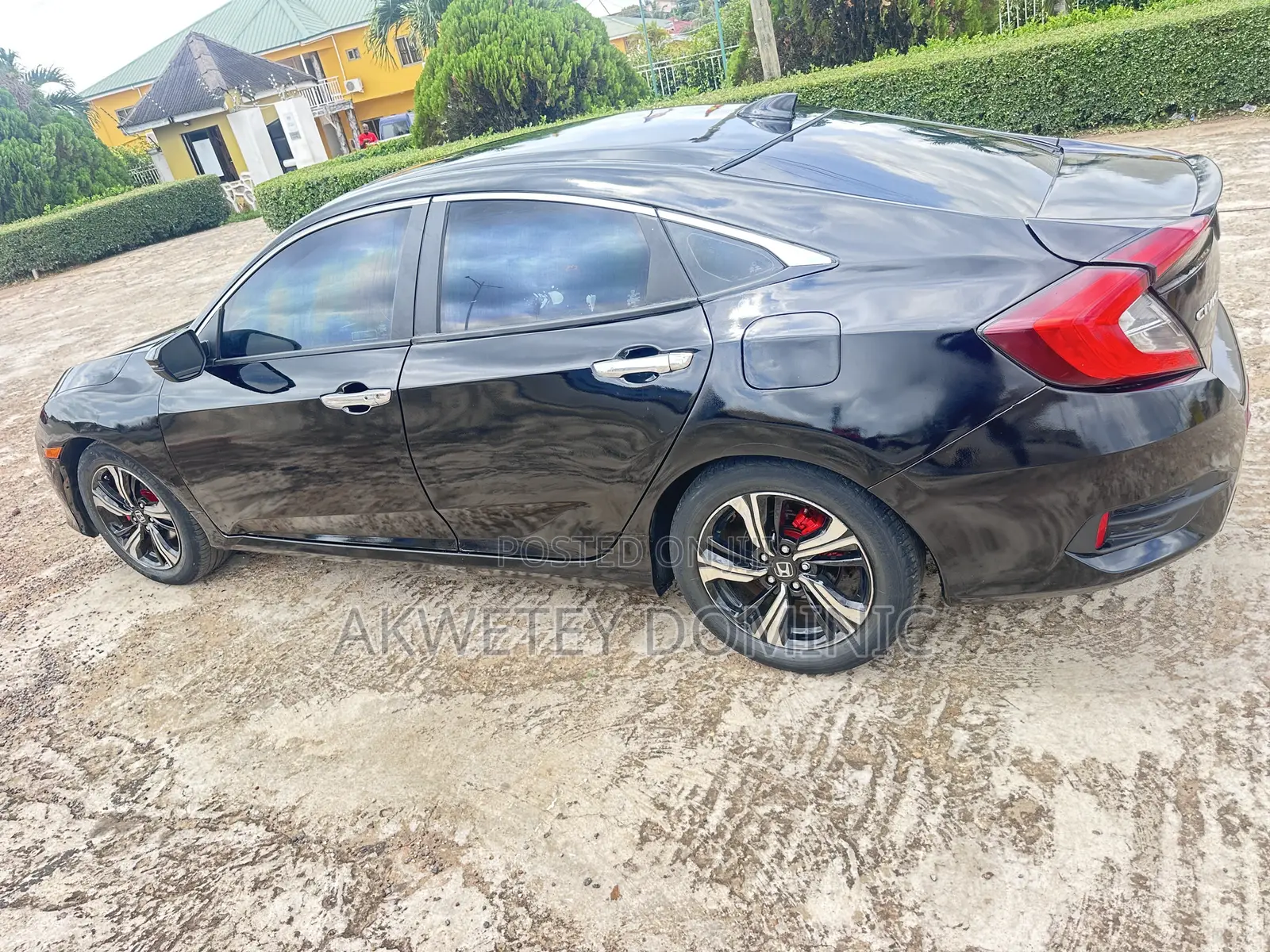 Honda Civic Touring 4dr Sedan (1.5L 4cyl) 2017 Black